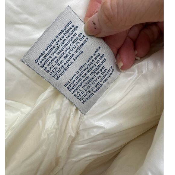 Moncler 1952 Park Down Puffer Vest Yellow Men Size 3 Zip Front - Picture 12 of 16